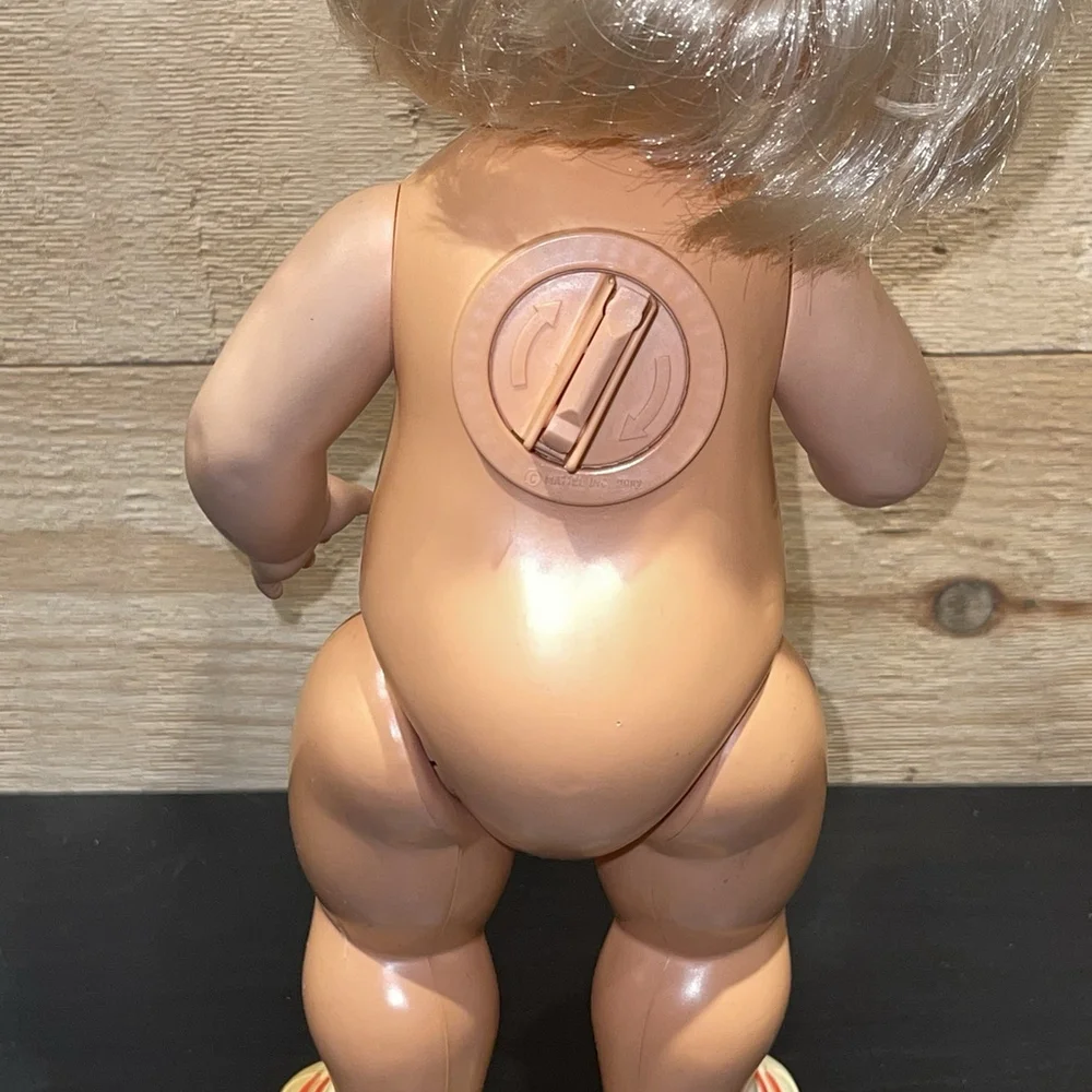 Mattel 1980’s Baby Skates 15”‎ Doll Great Condition - No Clothes - Tested Works!